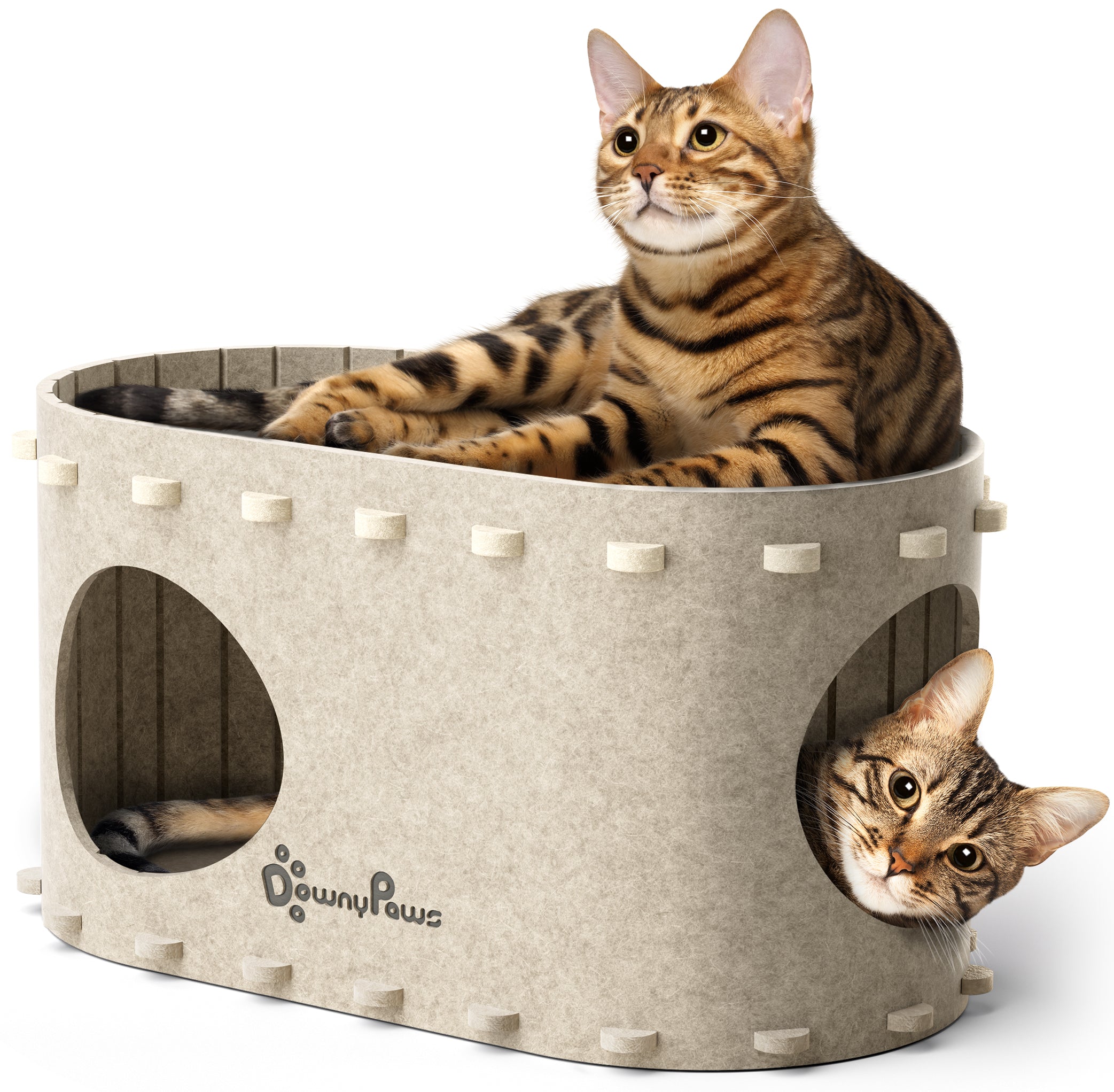 DownyPaws Cat Castle Cat House - Single-layer version