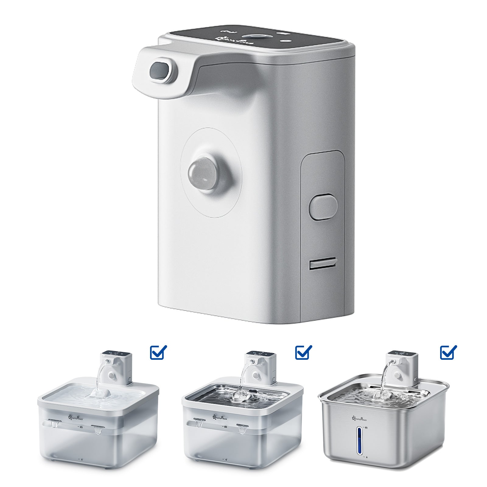 DownyPaws Fursink Replacement Battery for Cat Water Fountian DPWFP6