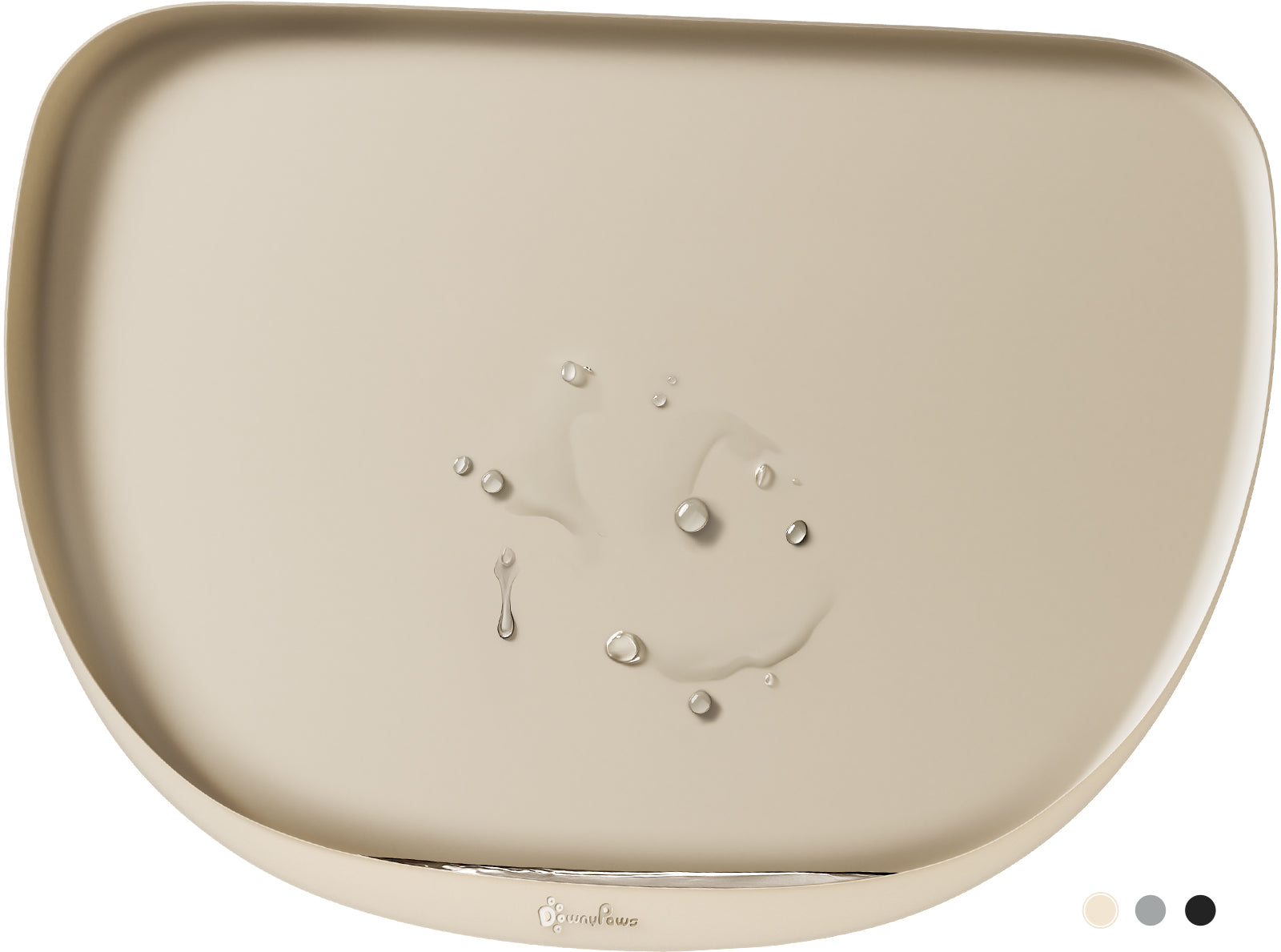 DownyPaws FurBib Dog Food Mats, Cat Placemat