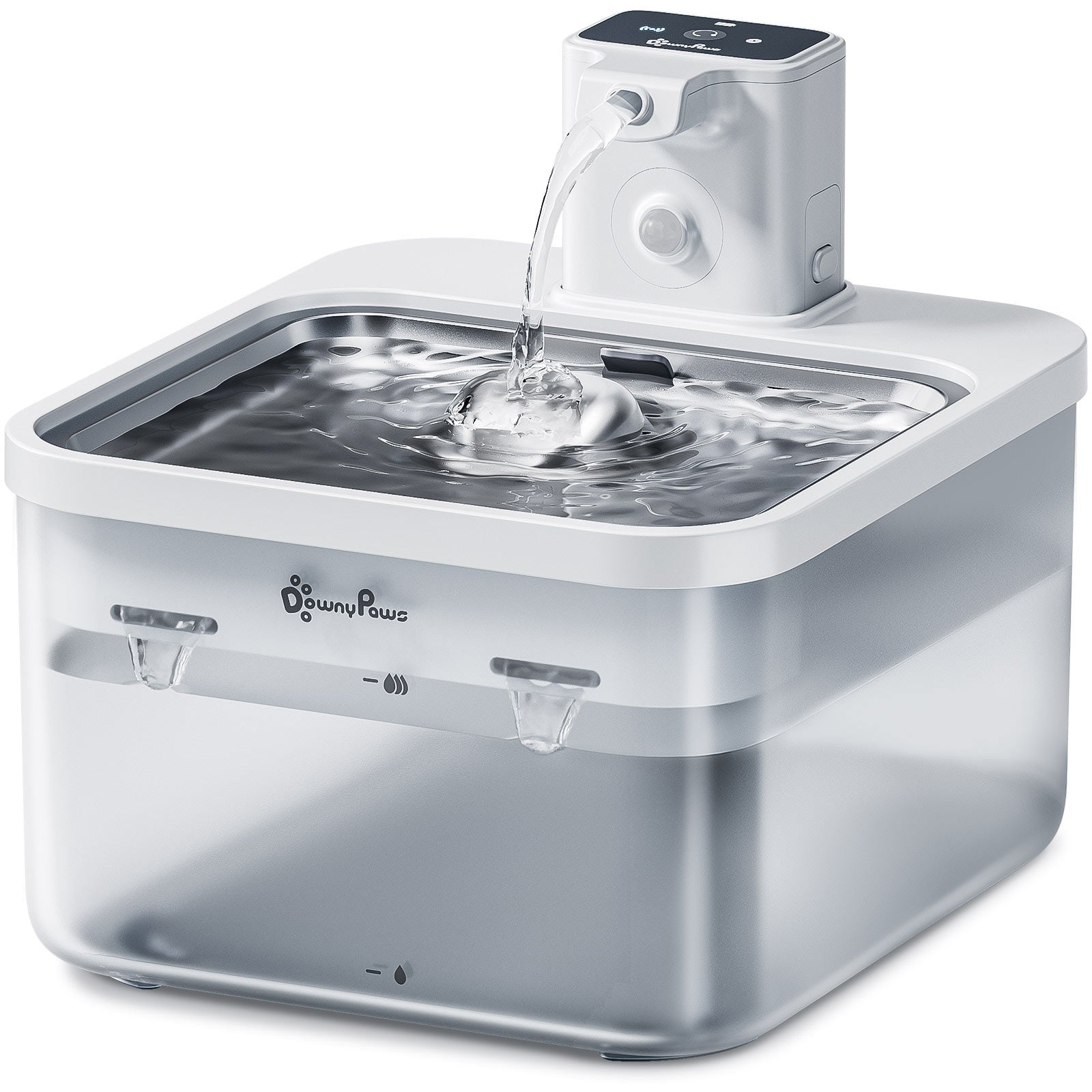 DownyPaws FurSink Battery-Operated Cat Water Fountain - SUS Version