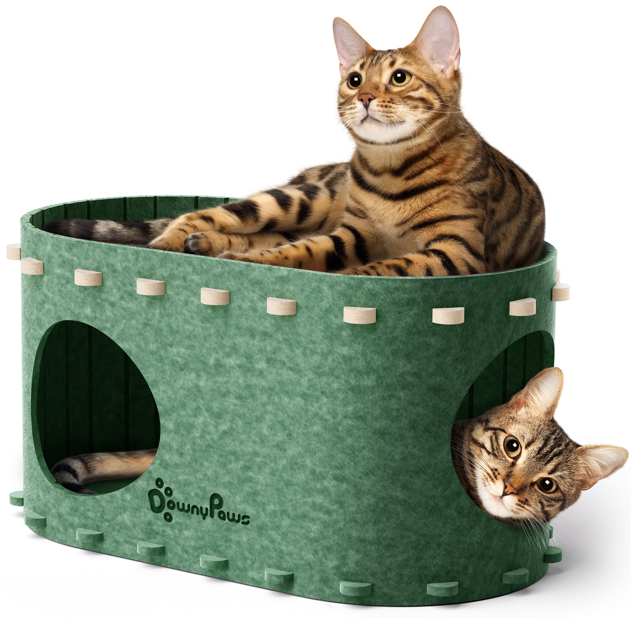 DownyPaws Cat Castle Cat House - Single-layer version
