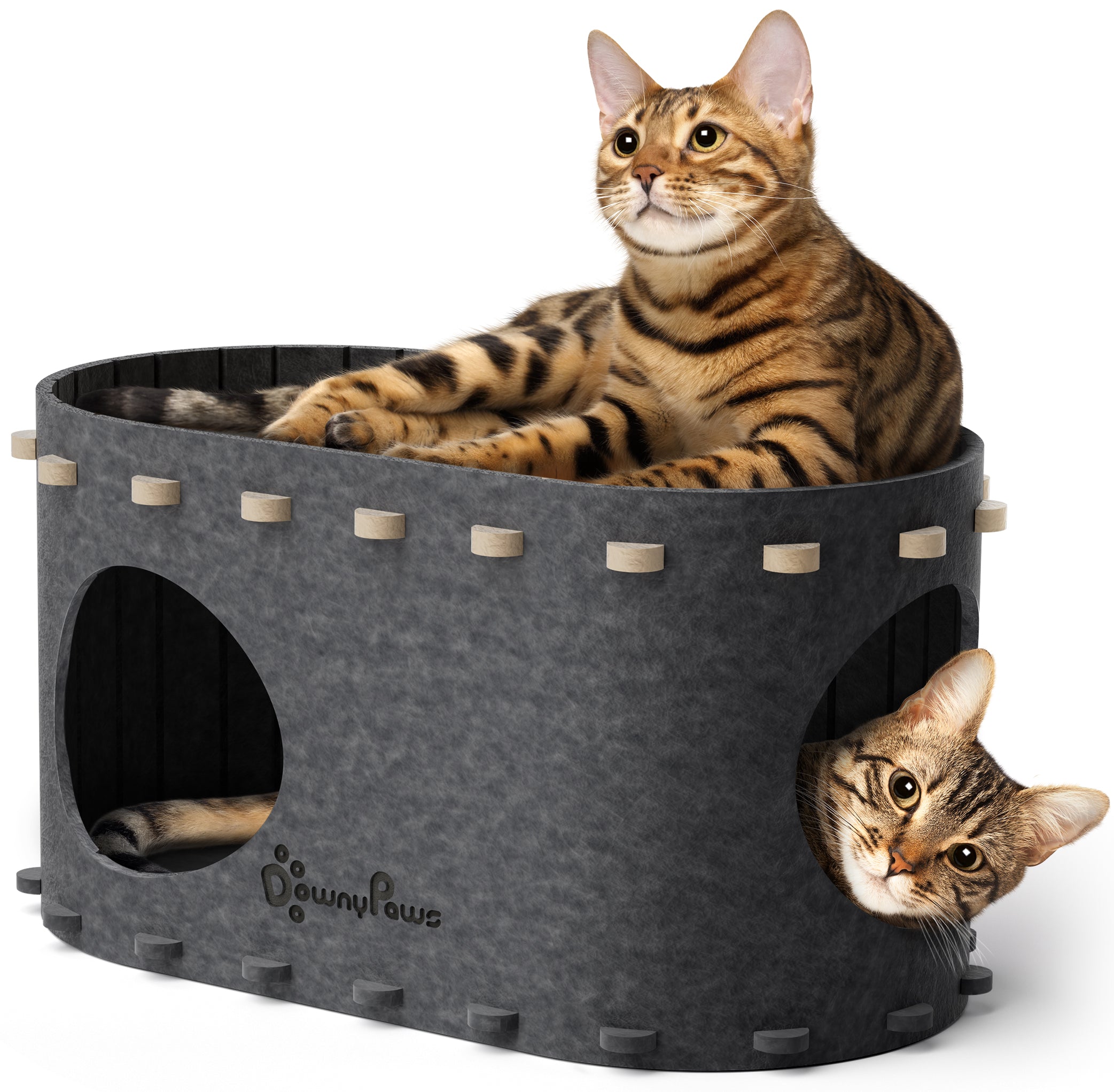 DownyPaws Cat Castle Cat House - Single-layer version