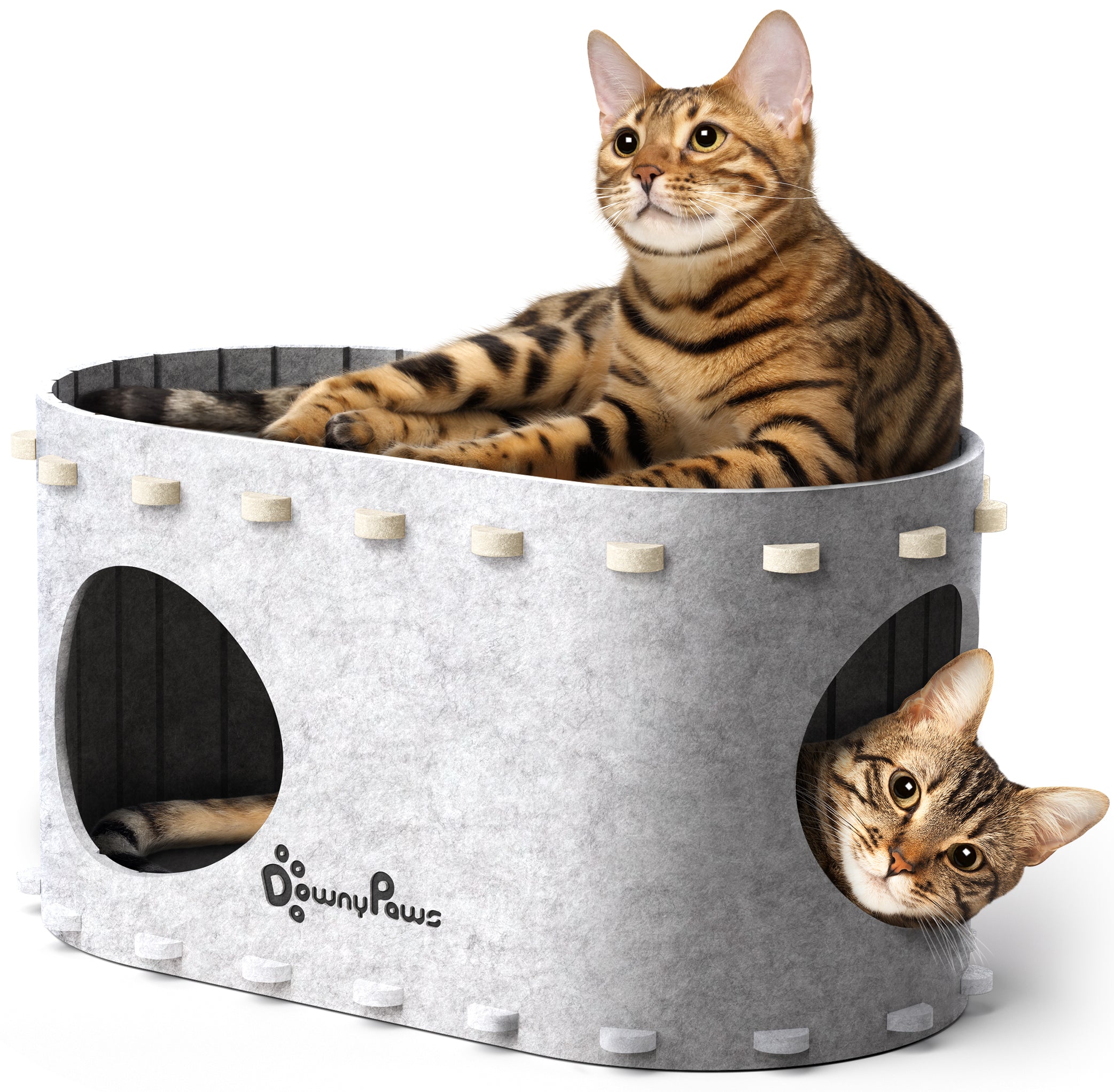 DownyPaws Cat Castle Cat House - Single-layer version