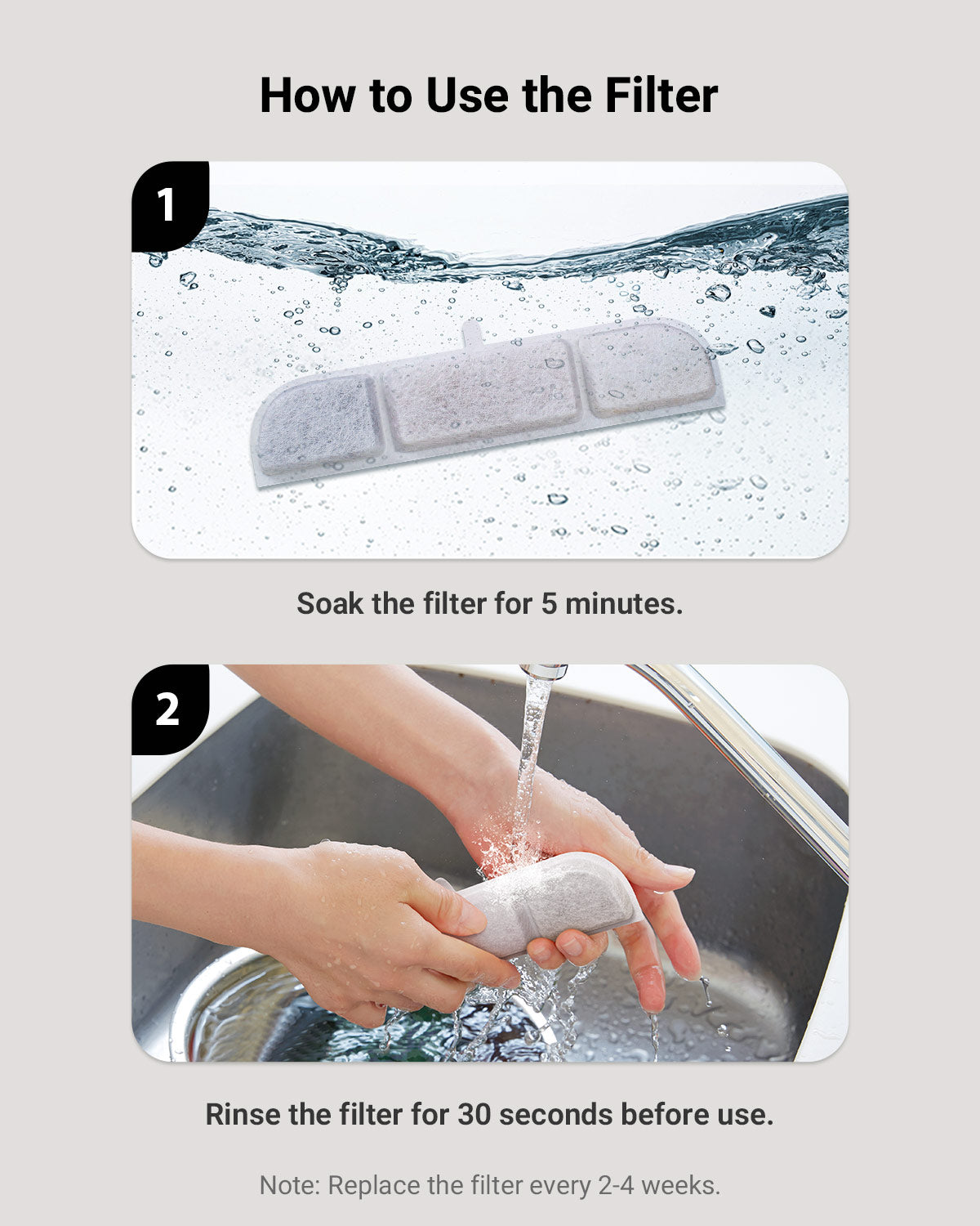 DownyPaws Fursink Replacement Filter