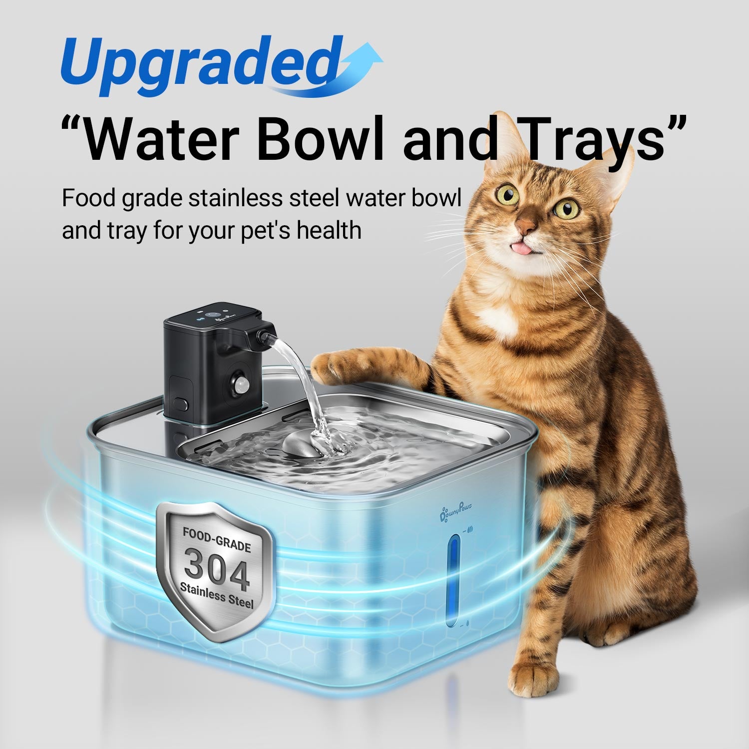 DownyPaws FurSink Battery-Operated Cat Water Fountain - FSS Version