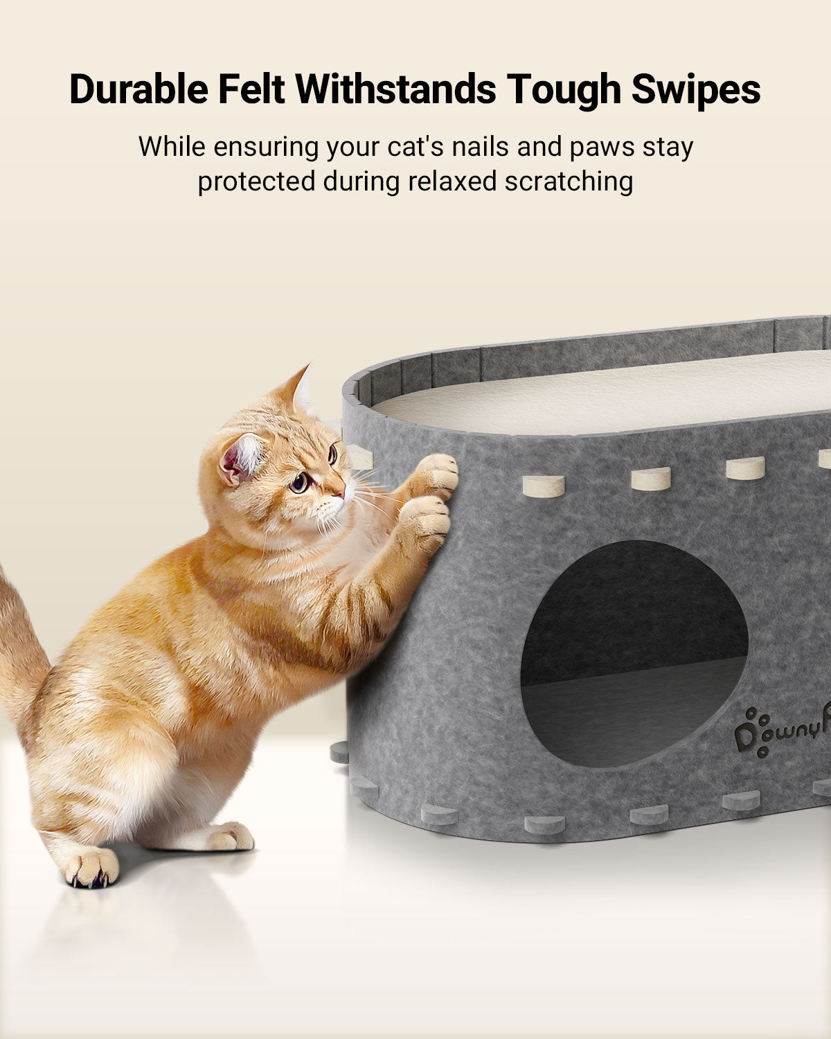 DownyPaws Cat Castle Cat House - Single-layer version