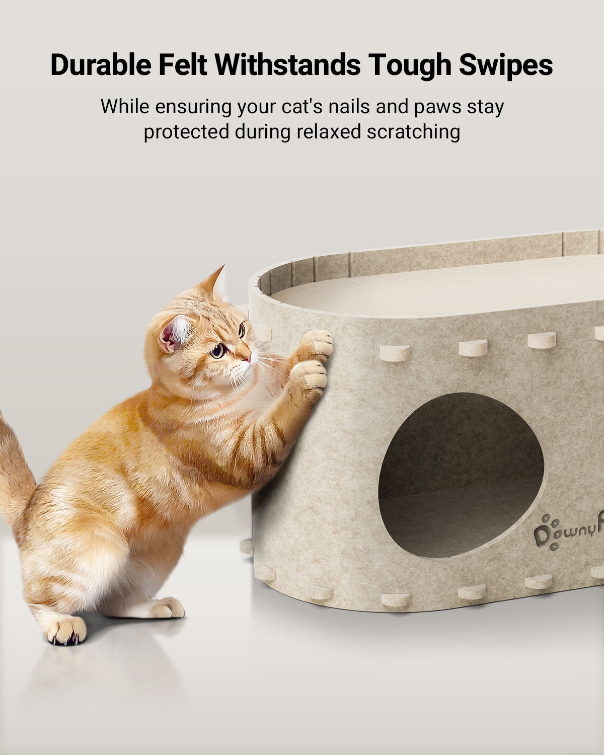 DownyPaws Cat Castle Cat House - Single-layer version