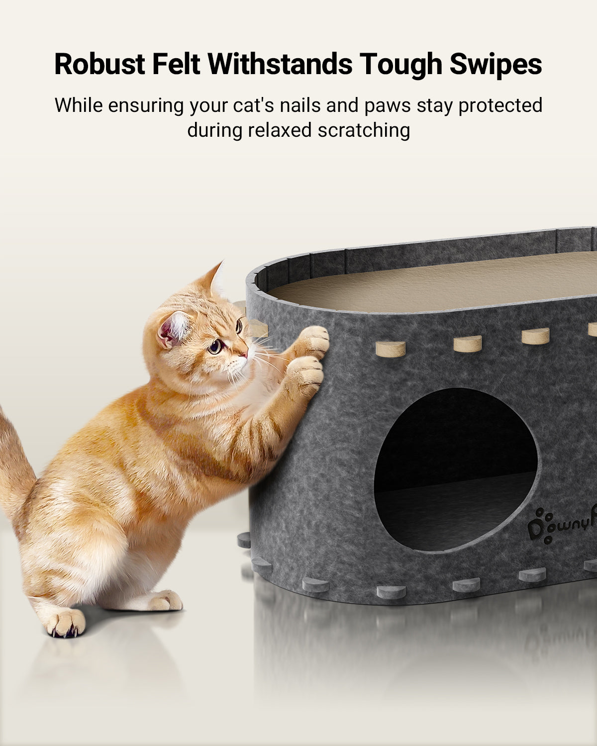 DownyPaws Cat Castle Cat House - Single-layer version