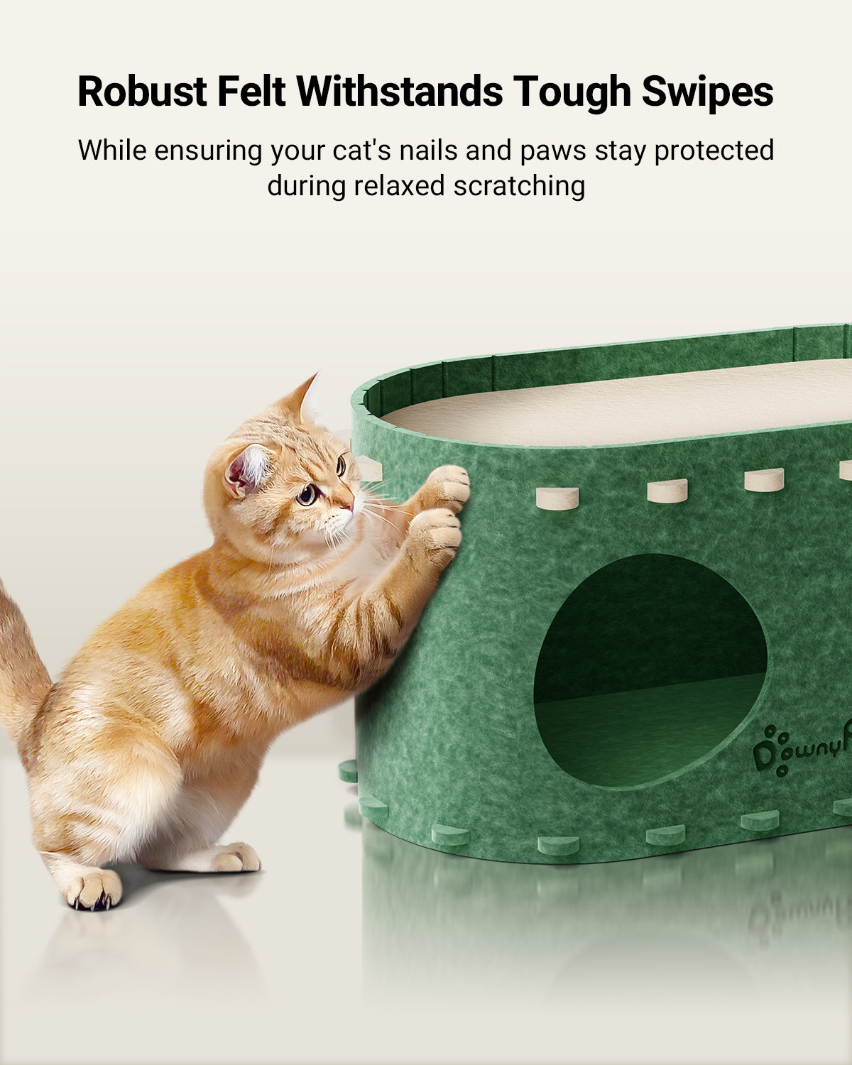 DownyPaws Cat Castle Cat House - Single-layer version