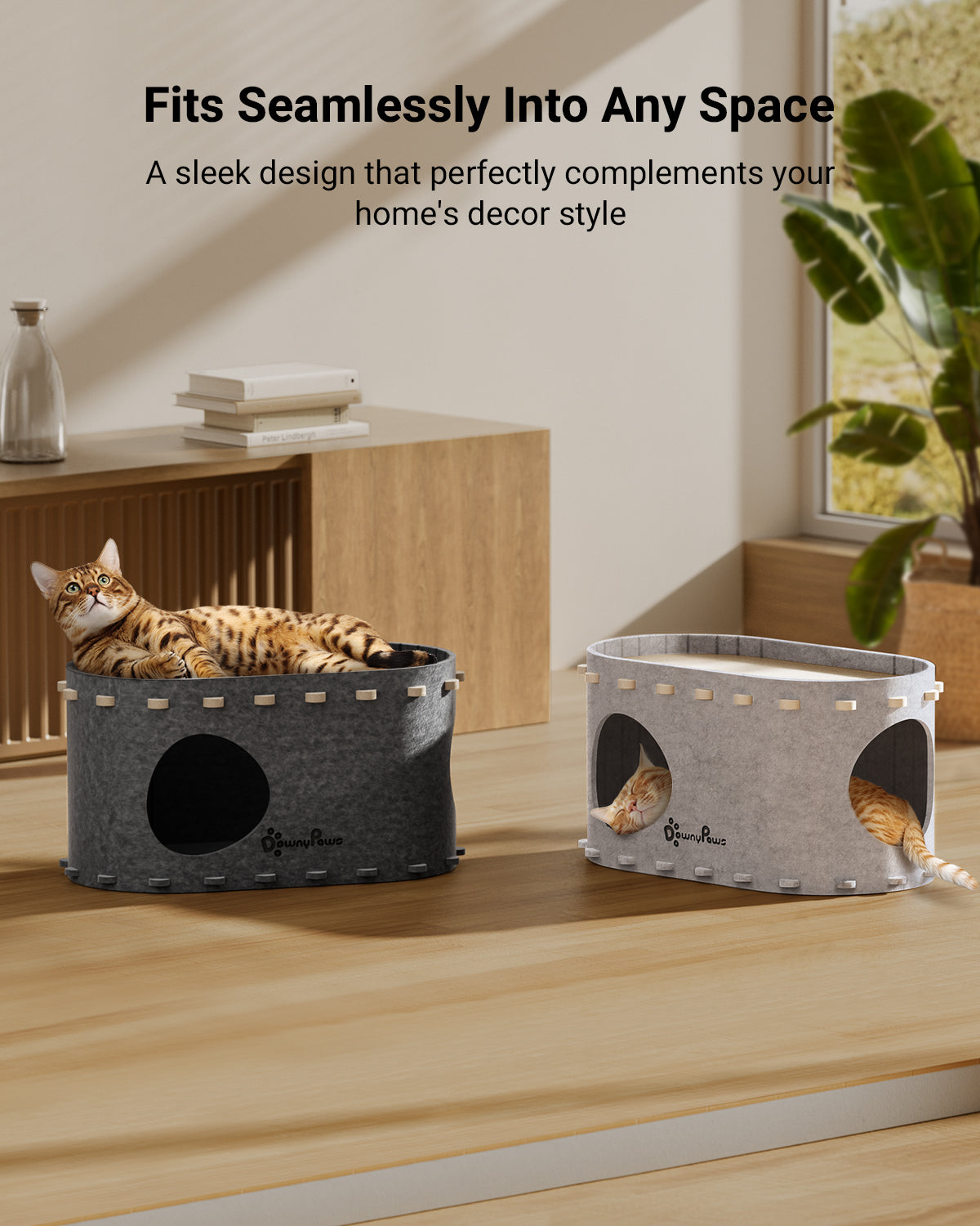 DownyPaws Cat Castle Cat House - Single-layer version