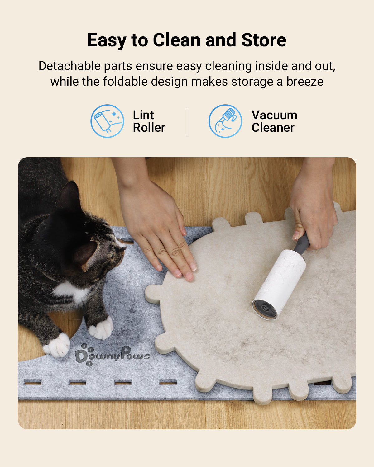 DownyPaws Cat Castle Cat House - Single-layer version